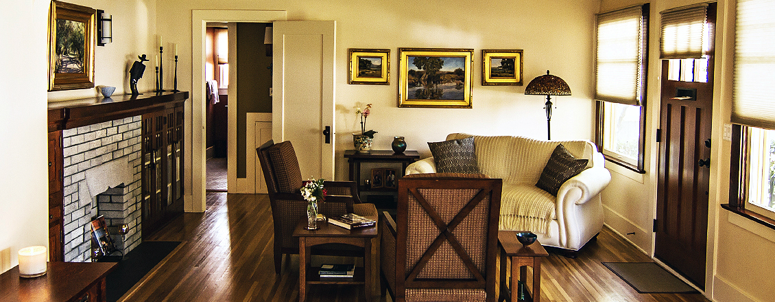 Living Room of Guest House